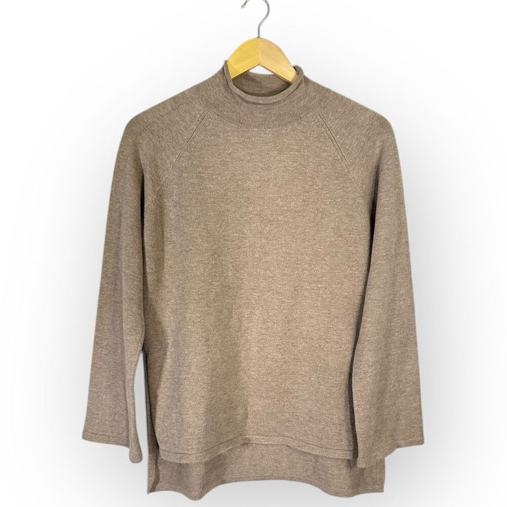Brand New Lulus Women’s Size Small Beige Mock Neck Pullover Sweater